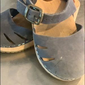 Kids clogs Mabo brand leather strap